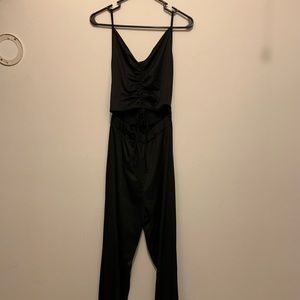 Black Jumpsuit with Cutout